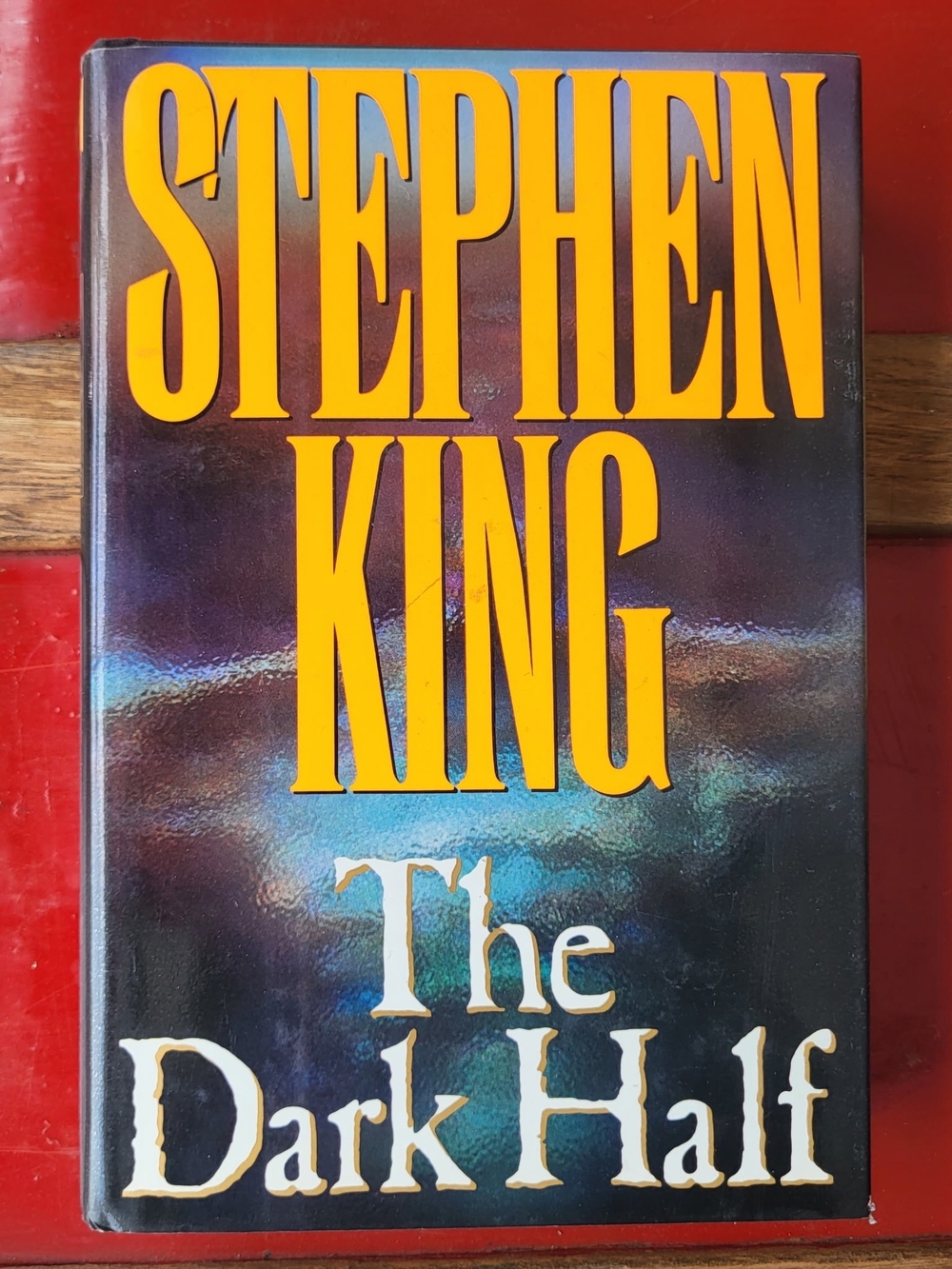 Stephen King The Dark Half Coffee Table Book - Black, Cream Accents